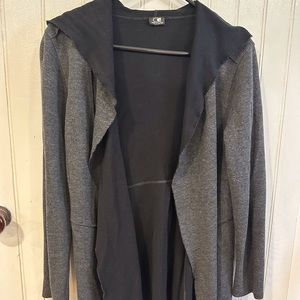 Cable and Gauge ragged edge light weight jacket